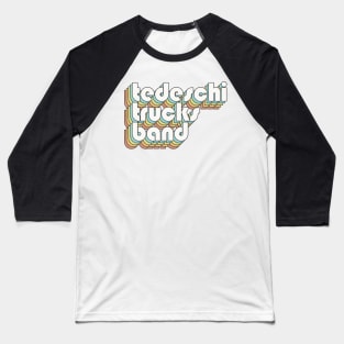 Retro Tedeschi Trucks Band Baseball T-Shirt